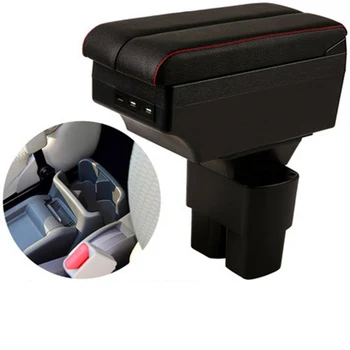 за Nissan NV200 подлакътник кутия на автомобила централната конзола модификация аксесоари с USB