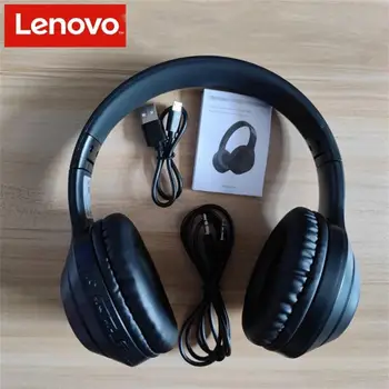 Lenovo TH10 Безжична Bluetooth Слушалка Активно намаляване на шума Стерео Звук Тежки Бас Слушалки Слот За IOS и Android