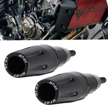 За Yamaha MT07 MT 07 2014-2022 защита на двигателя на Плъзгачи на кутията Рамка С ЦПУ Плъзгачи Отбивка Тампон Защита От Падане Защита MT07 ЛОГО