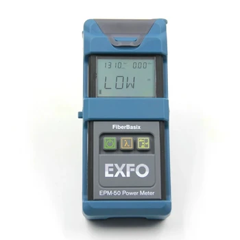 Безплатна доставка на Оригинални EXFO EPM-50 Оптичен електромера 1310/1550 нм EPM-53X-RB-50 ~ + 26 db оптичен електромера за разпръскване на видео наблюдение