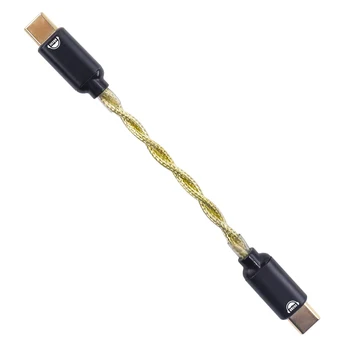 Кабел конвертор OKCSC C USB кабел, кабел за декодиране на мъж към мъж за телефони, усилватели, декодери и др КПР OTG Литцевый Тел USB Type C Кабел