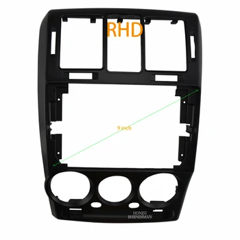 9-ИНЧОВ автомобили аудиокадровая панел GPS-навигация, автомобили dvd-лента, пластмасова рамка, подходящ за 2002-2011 HYUNDAI GETZ