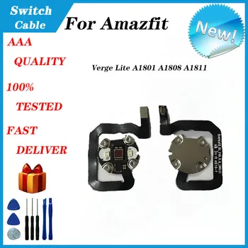 За Huami Amazfit Verge Lite A1801 A1808 A1811 Смарт часовник с сензор за сърдечната честота Кабел, За Amazfit A1801 A1808 A1811 Кабел на сензора
