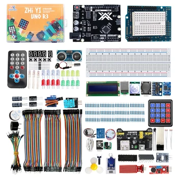 Ultimate Uno R3 Starter Обучение Kit За проекти Arduino Отлично Забавление Пълни с Училищните Учебни Комплекти Многофункционални Сензорни Модули