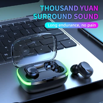 Y30 Y50 Y60 A6S TWS Bluetooth Слушалки 5,1 Безжични Слушалки Hi Fi Субуфер Спортни Слушалки Детска Музикална Слушалки за xiaomi
