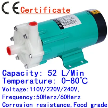 Водна помпа MP-20RX 60 Hz 220 С Магнитно Задвижване Слънчеви Помпи за Езерце с висок Поток, Спа оборудване, размяна на химически течности, директна продажба с фабрика