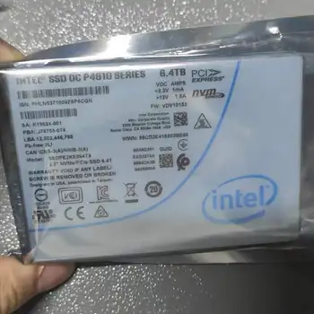 Твърд диск 6,4 TB SSD 1,6 TB INTEL U2 P4610 Твърд диск SSDPE2KE064T8 NVME VDV10152 УСИЛВАТЕЛ на постоянен ток