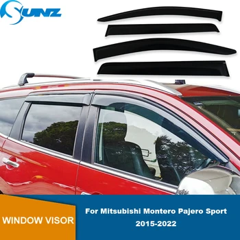 Прозорец Козирка За Mitsubishi Shogun Montero Pajero Sport 2015 2016 2017 2018 2019 2020 2021 2022 Automobile Странични Вятърни Дефлектори
