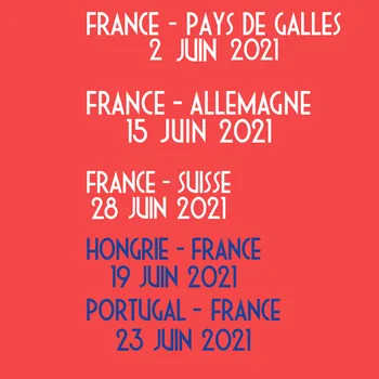 Подробности за мача Франция 2021 Франция, Португалия, Германия, Швейцария, Уелс Хьюгари Игри Кръпка