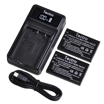 1400 ма NP-60 Батерия NP60 + Led USB Зарядно Устройство за Fujifilm Finepix 50i 601 F401 F401 Zoom F410 F410 Zoom Камера