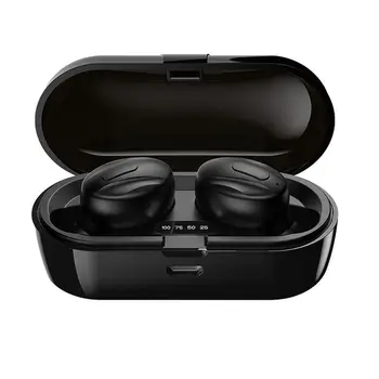 Bluetooth Слушалка БТ 5,0 Безжични Слушалки в ушите Стерео Звук Микрофон Мини Безжични Слушалки за iOS, Android, PC A1M5