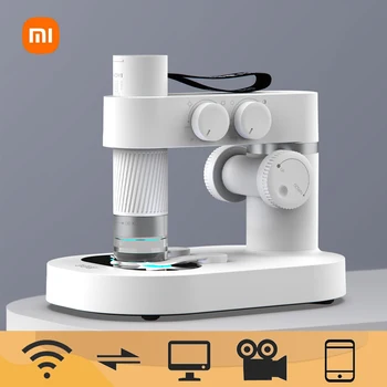 Xiaomi Интелигентен Електронен Микроскоп Портативен Домашен 10000 Професионален Телефон За Наблюдение На Биохимией iPad Smart TV Connection