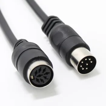 Удължителен кабел на контролера Turbografx 16 Мъжки-женски кабел с дължина 6 метра / 9 фута