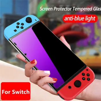 1 бр. анти-синята 9H 2.5 D Защита От надраскване, защита От взрив, Защитен слой От закалено Стъкло, Анти-Синьото Защитно Фолио За Nintendo Switch