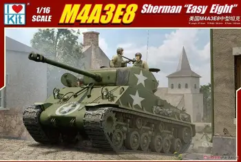 Комплект среден танк Trumpeter ilovekit 61615 1/16 САЩ M4A3E8 Sherman ` Easy осмица `