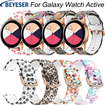 За Samsung Galaxy Watch Active 20 мм силикон каишка за часовник каишка за Gear S2 спортен взаимозаменяеми каишка за Samsung Galaxy watch 42 мм