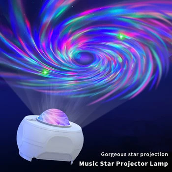 Led Проектор Galaxy Лека Нощ Спалня Лека Нощ Честит Рожден Ден Украса Детски Лека Нощ Подарък Bluetooth Дистанционно Управление